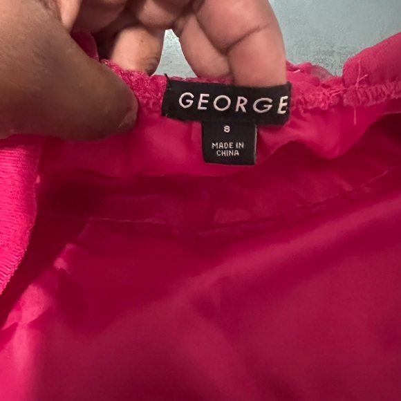 Hot Pink dress - Picture 3 of 4